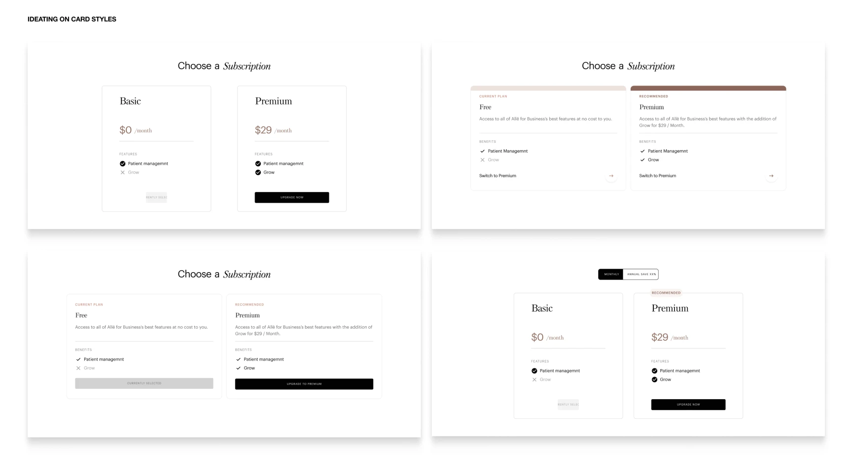 Allē Subscription Experience: Impact & Reflection